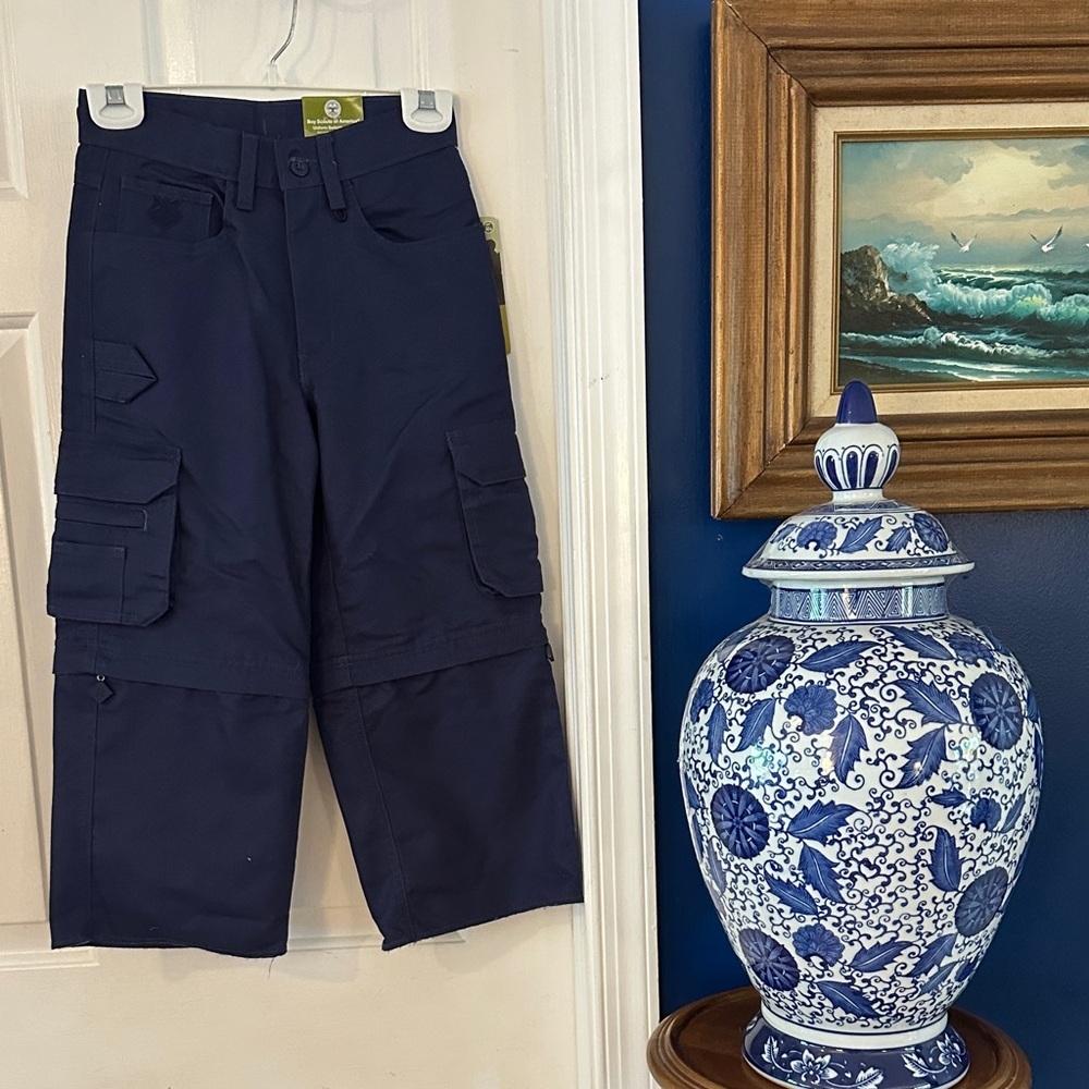 NWT Cub Scout Blue Switchback 2 Uniform Pants Size 4
